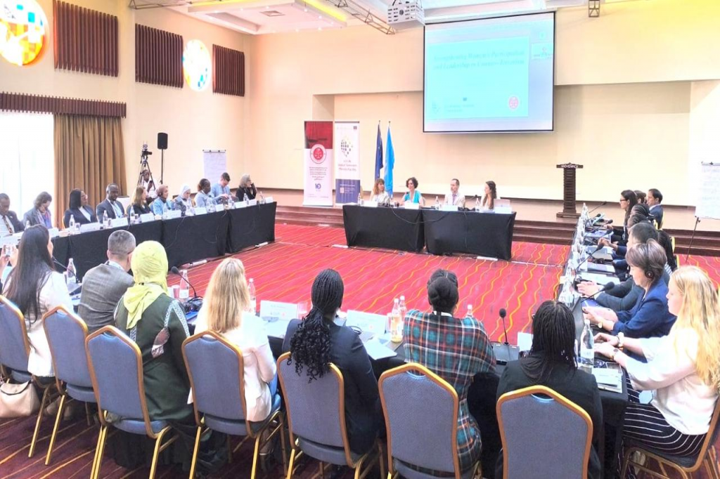 وفد فريق المرأة في اللجنة الوطنية يشارك في ورشة دولية بنيروبي لتعزيز دور النساء في مكافحة التطرف العنيف المؤدي الى الارهاب