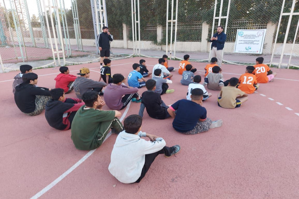 منتدى شباب المناذرة النموذجي ينفّذ ورشة توعوية حول دور الرياضة في مواجهة التطرف العنيف