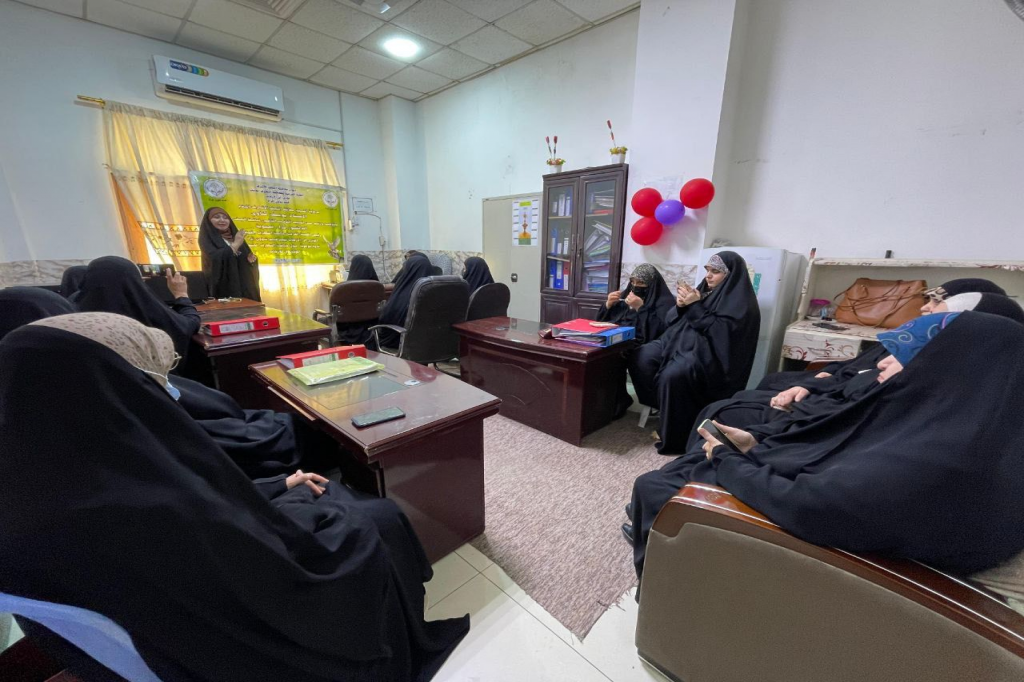 قسم شؤون المرأة في ديوان محافظة النجف الأشرف ينفّذ ورشة توعوية لمواجهة الفكر المتطرف