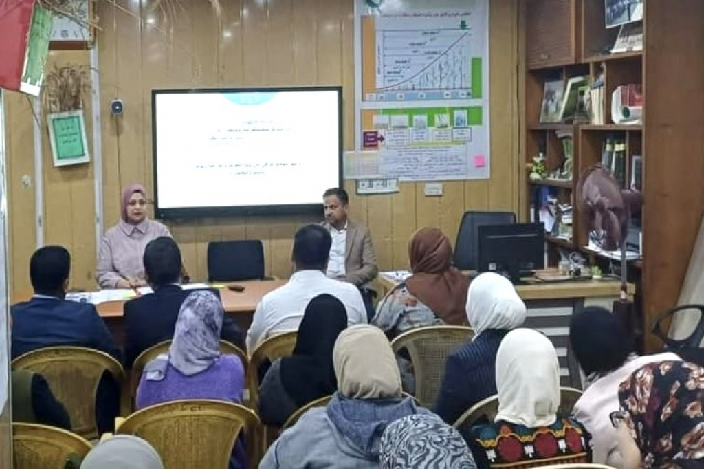 اللجنة الفرعية في البصرة تنظم محاضرة توعوية لموظفي مديرية الزراعة حول دور المؤسسات الخدمية في مكافحة التطرف العنيف