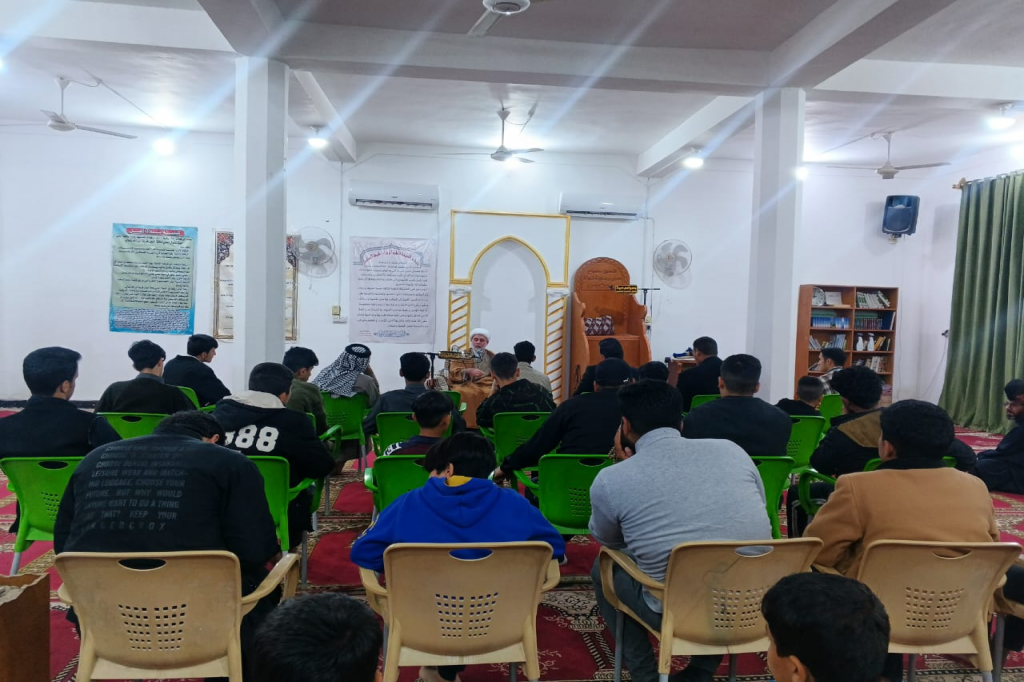 اللجنة الفرعية في ذي قار تنظّم ندوة توعوية في جامع أهل البيت لتعزيز وعي الشباب ضد التطرف العنيف