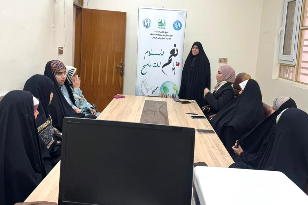 فريق القوى الناعمة في النجف الأشرف ينفّذ ورشة توعوية بعنوان «القوى الناعمة مع الشباب المتحضر»