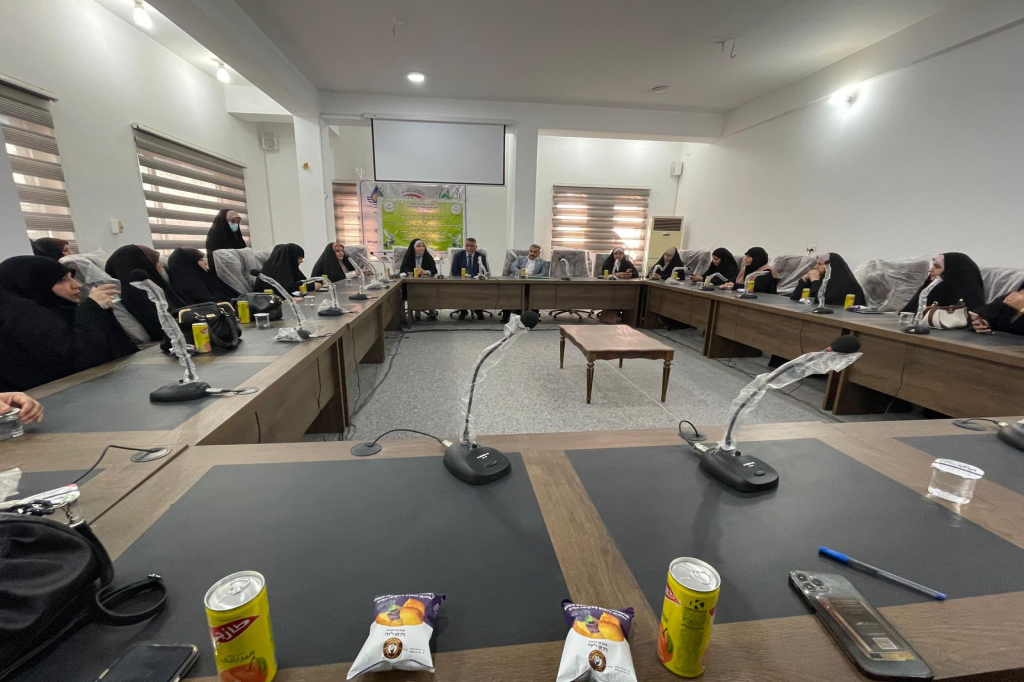 قسم شؤون المرأة في ديوان محافظة النجف الأشرف ينفّذ ورشة توعوية حول التطرف العنيف