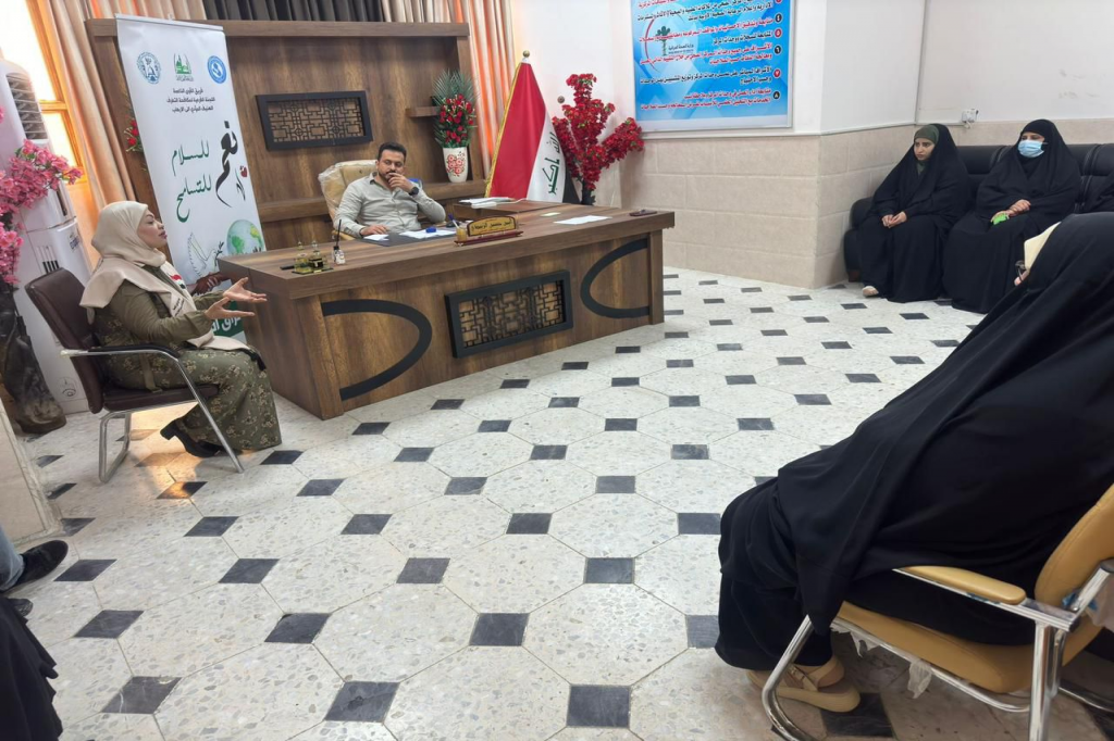 دائرة صحة النجف الأشرف/ مركز صحي الوصي تنفّذ ورشة توعوية بعنوان «المخدرات… دمار الفكر والعقل»