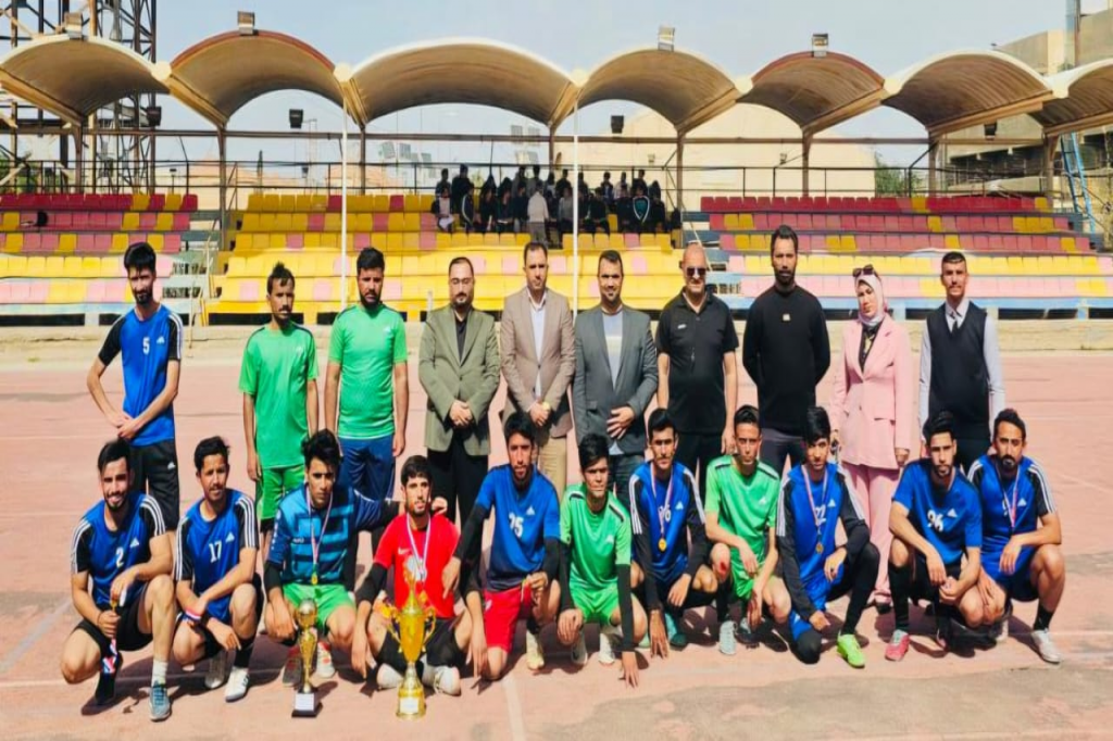 جامعة المثنى تنظم بطولة رياضية لتعزيز قيم التسامح ونبذ التطرف بين الطلبة