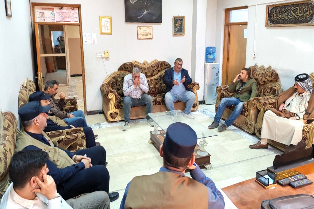 الشرطة المجتمعية في النجف الأشرف تعقد اجتماعاً دورياً لمنتدى النداء لتعزيز الوقاية المجتمعية من الظواهر السلبية