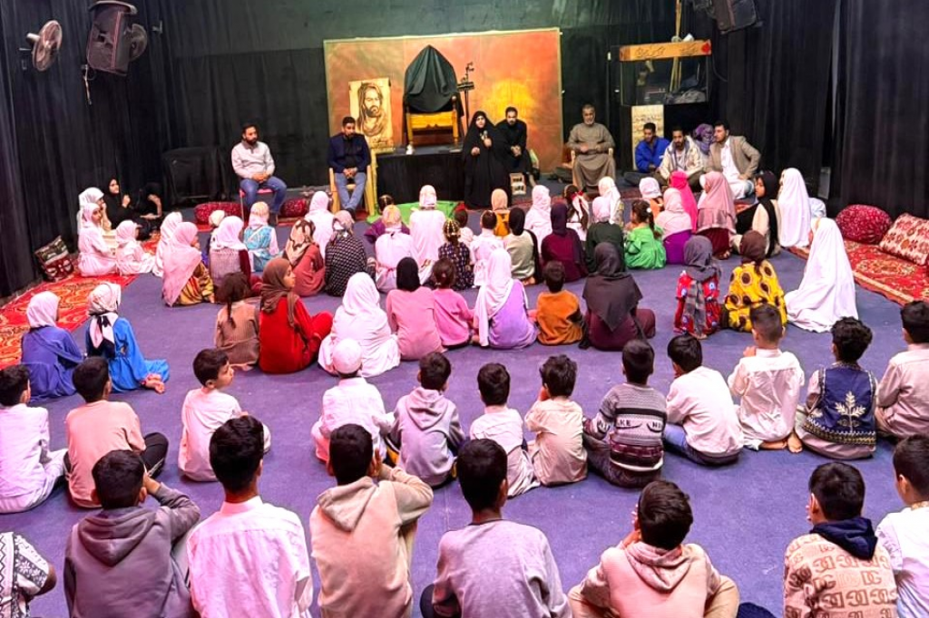 محاضرة توعوية للأطفال في البصرة حول دور الجيل الواعي في محاربة التطرف العنيف