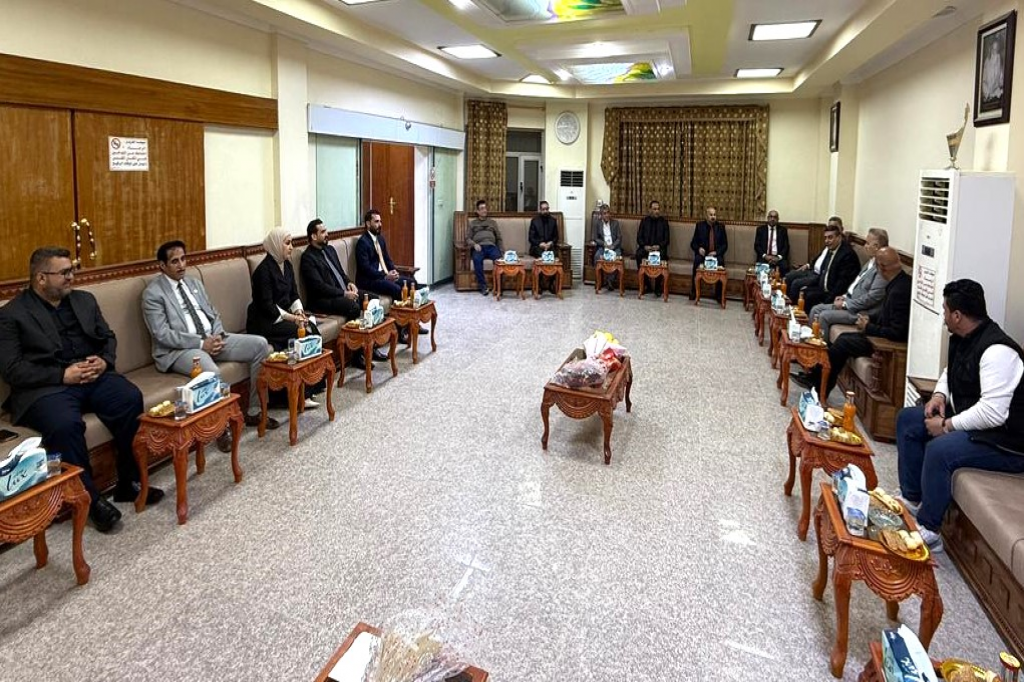 رئيس اللجنة الفرعية في ذي قار يزور مندي الصابئة المندائيين لتعزيز التماسك المجتمعي