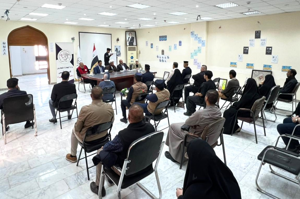 اللجنة الفرعية لمكافحة التطرف العنيف في محافظة المثنى تشارك في ندوة توعوية حول دور المرأة في مواجهة التغيرات المناخية وآثارها المجتمعية