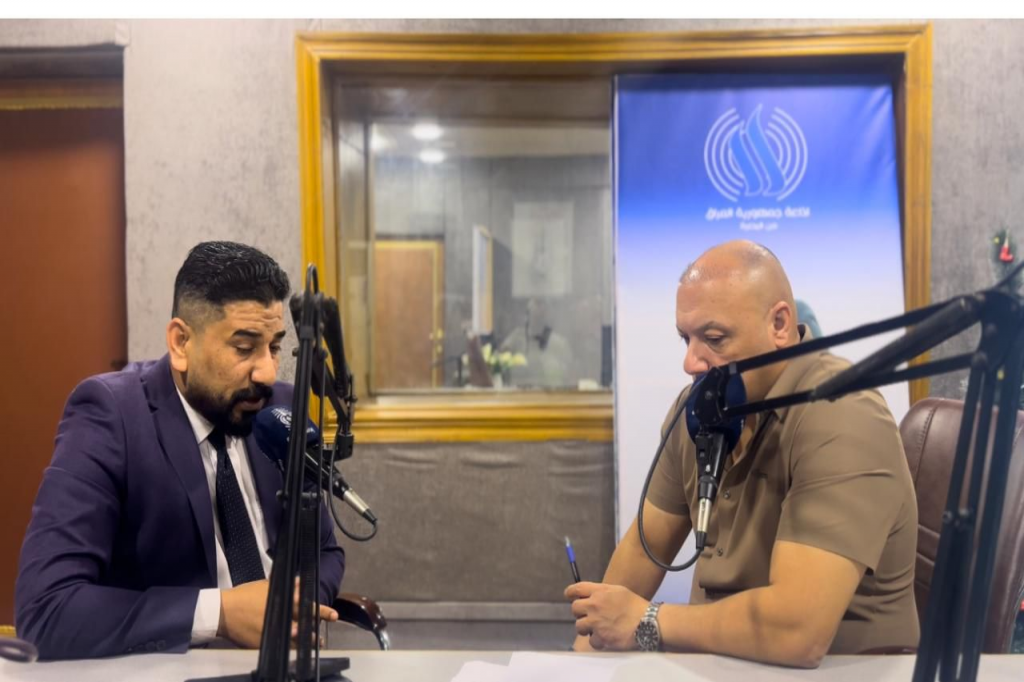 اللجنة الفرعية في البصرة تسلط الضوء على جرائم النظام السابق ومخاطر التطرف عبر برنامج إذاعي