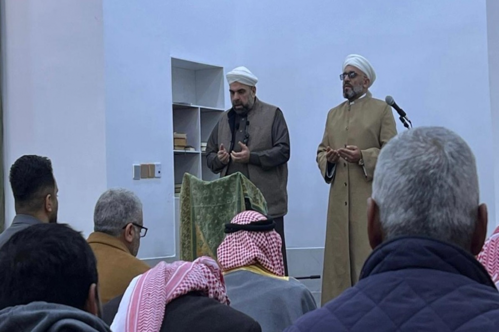 رابطة علماء الدين في الأنبار تنظّم محاضرة توعوية عن فضل بناء المساجد