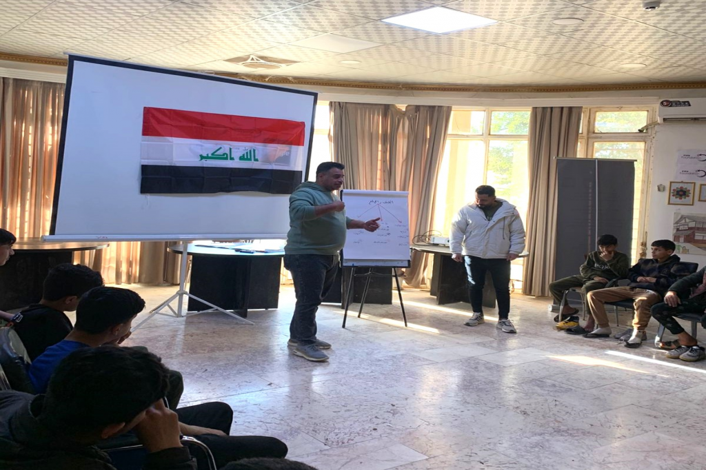 اللجنة الفرعية في كركوك تنظّم جلسة حوارية شبابية حول العنف والتطرف