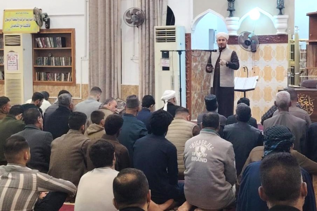 رابطة علماء الدين في الأنبار تنظّم محاضرة توعوية حول الهمة في العشر الأواخر من رمضان