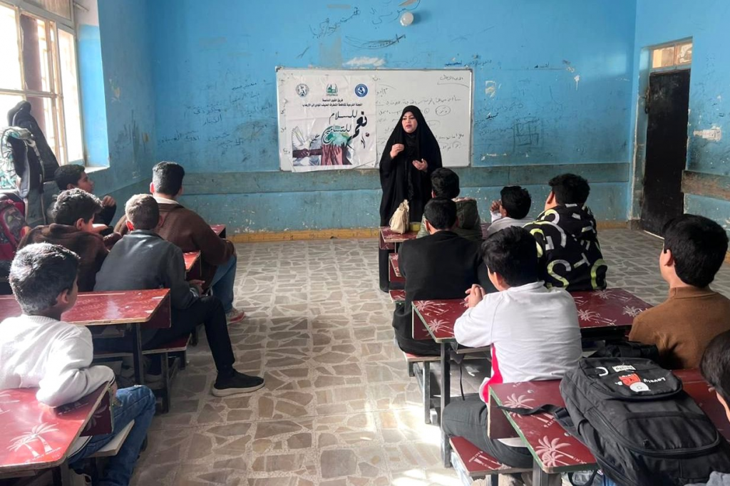 اللجنة الفرعية في النجف الأشرف تنفّذ ورشة توعوية بعنوان «فكر متوازن لمجتمع آمن»