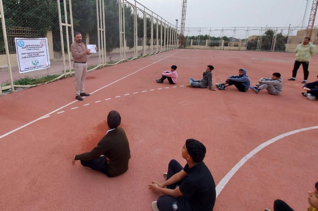 اللجنة الفرعية في النجف الأشرف تشارك في فعالية توعوية لتمييز الأفكار المعتدلة من المتطرفة