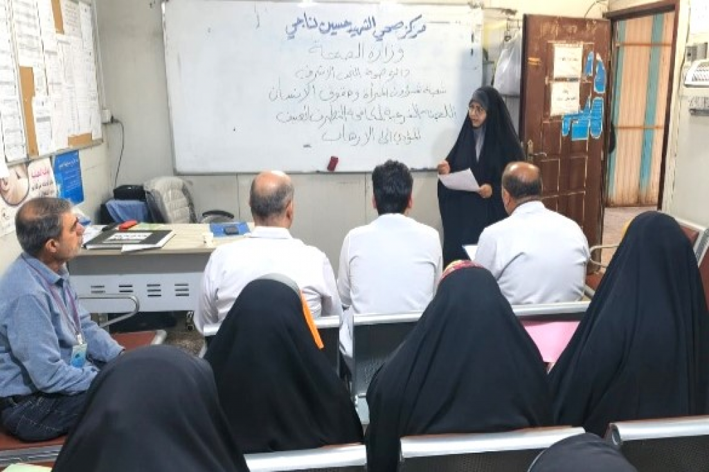 اللجنة الفرعية في محافظة النجف الأشرف تنفّذ محاضرة توعوية حول التطرف في ظل التطور التكنولوجي