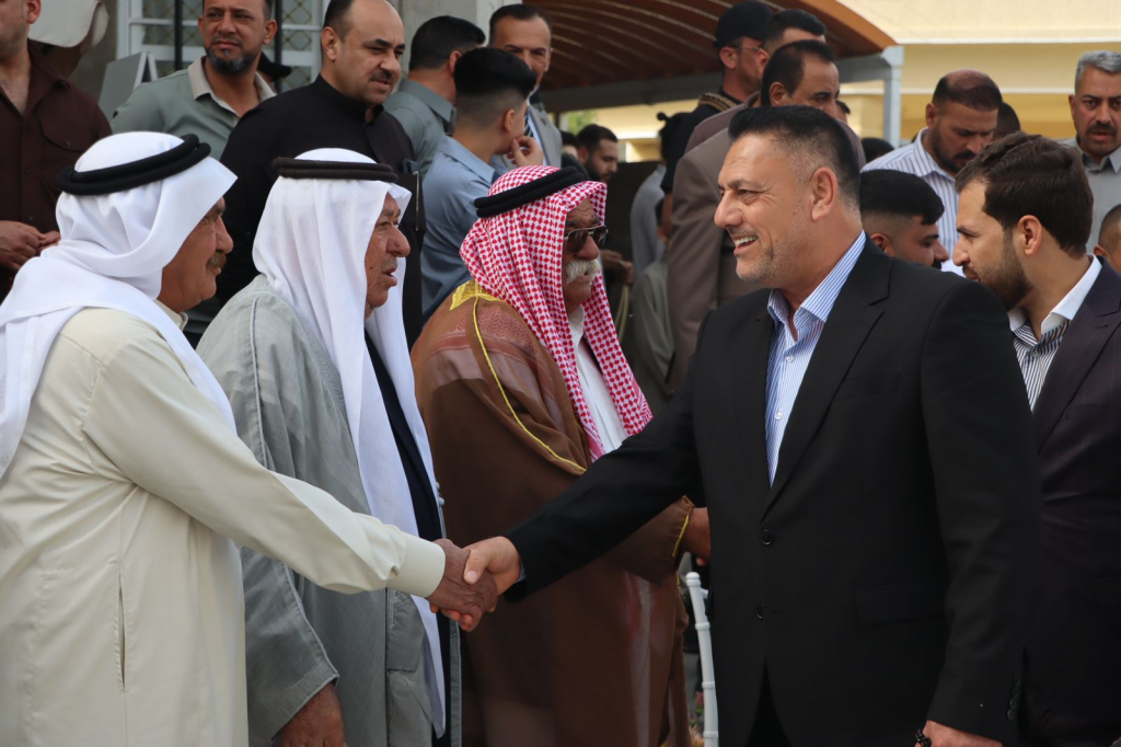 اللجنة الفرعية في محافظة صلاح الدين تحضر مناسبة اجتماعية لتعزيز التلاحم المجتمعي