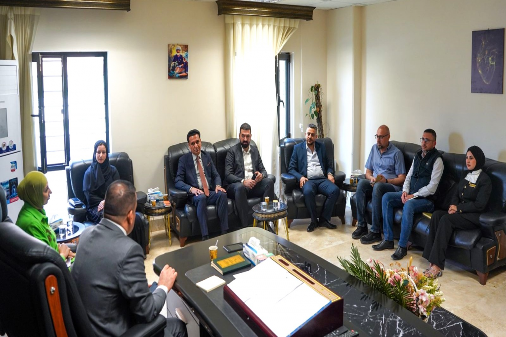 اللجنة الفرعية في محافظة صلاح الدين تشارك في افتتاح ردهات استقبال النساء المعنفات