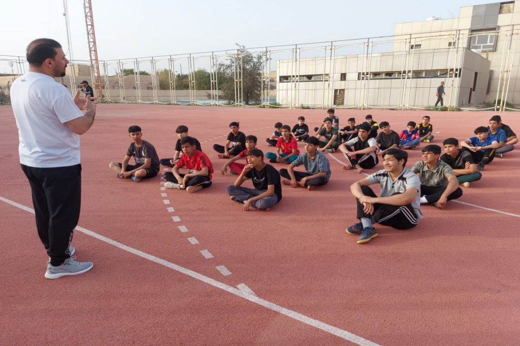 اللجنة الفرعية في محافظة النجف الأشرف تشارك في محاضرة توعوية حول مخاطر التطرف الإلكتروني