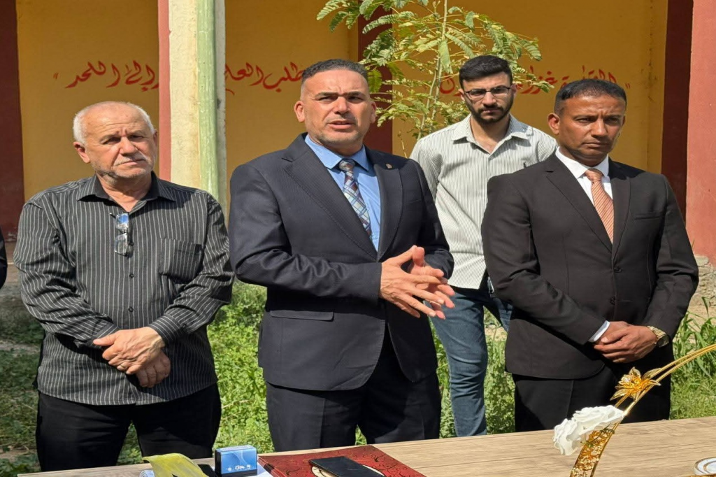 اللجنة الفرعية في محافظة صلاح الدين تشارك في تكريم الطلبة المتفوقين في ثانوية جعفر بن أبي طالب الطيار