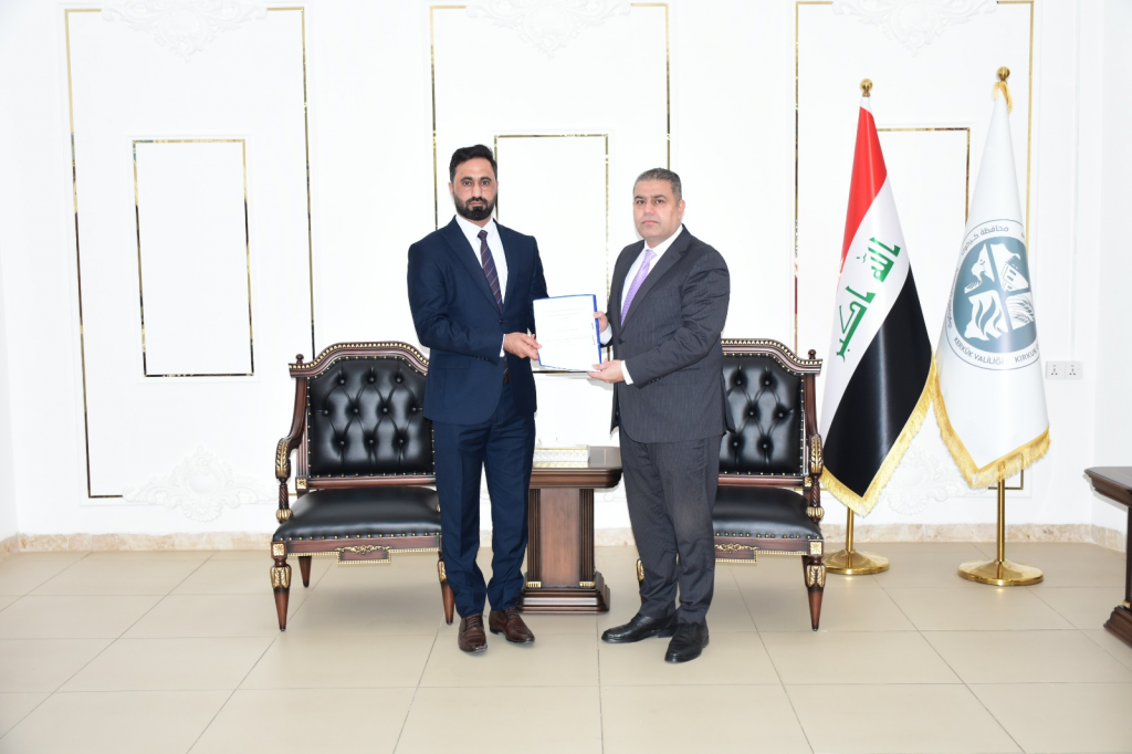 اللجنة الفرعية في محافظة كركوك تواكب عرض دراسة علمية لتعزيز الأمن الفكري