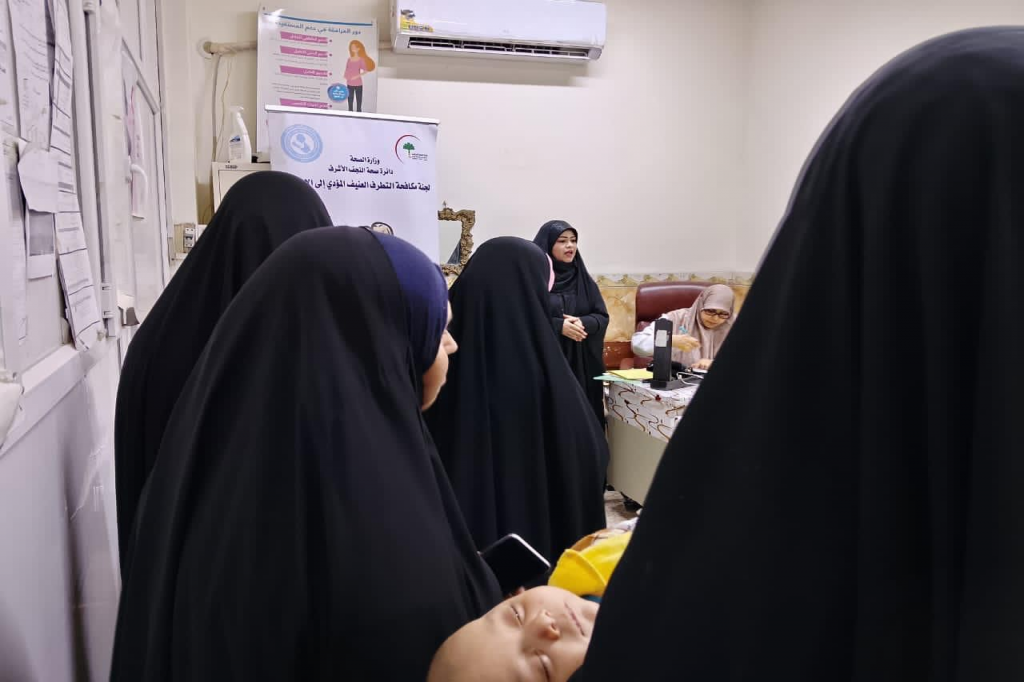 اللجنة الفرعية في محافظة النجف تنفذ ورشة توعوية حول مخاطر التطرف الفكري