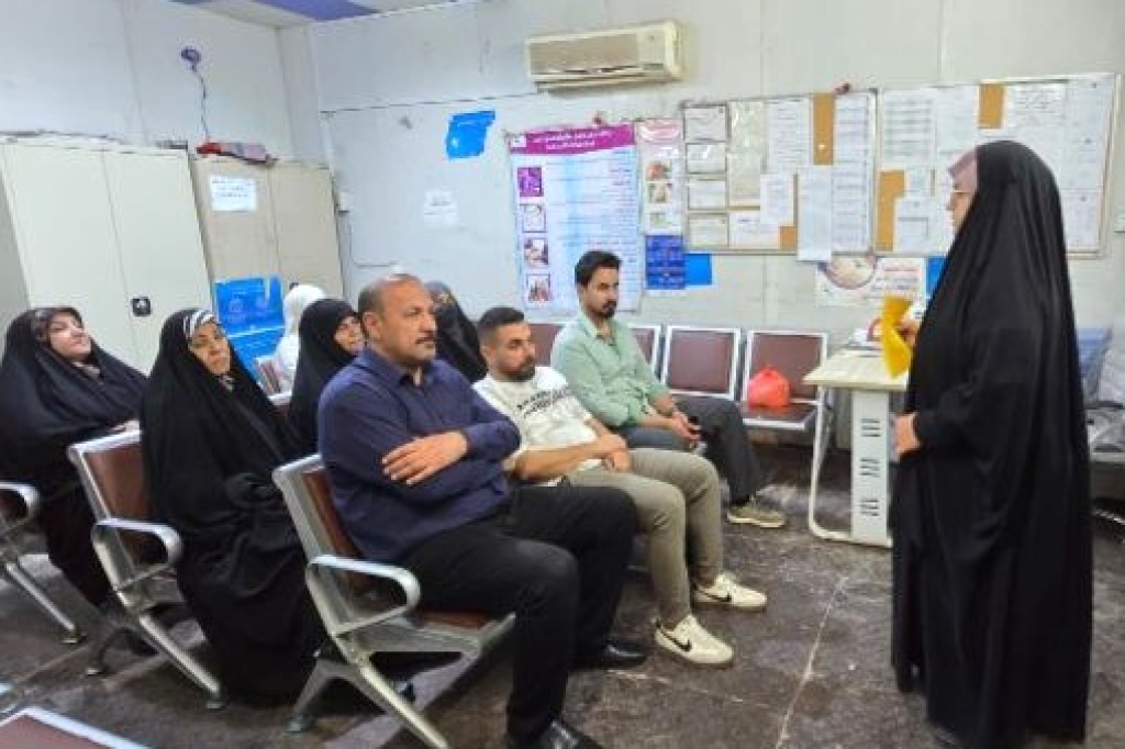 اللجنة الفرعية في محافظة النجف تنفذ محاضرة توعوية حول ارتباط التطرف العنيف بالبيئة والمناخ