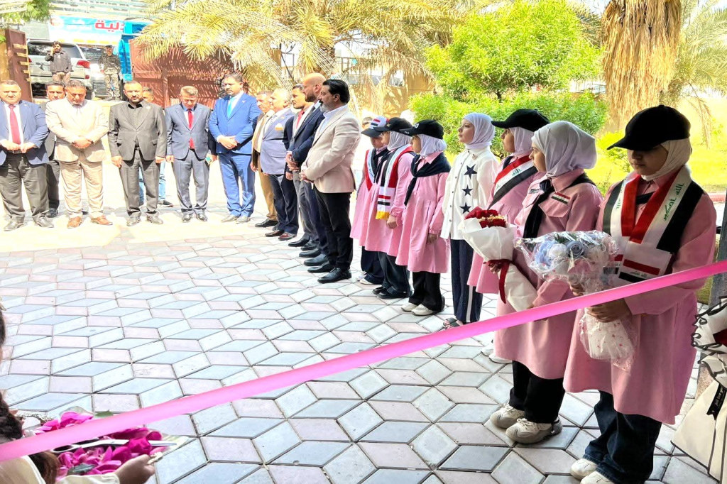 اللجنة الفرعية في محافظة صلاح الدين تشارك في افتتاح معرض تربية بلد العلمي والحاسوب السنوي
