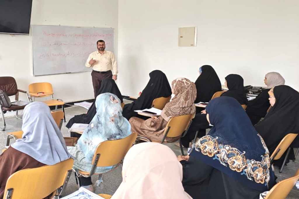 اللجنة الفرعية في محافظة المثنى تشارك في محاضرة توعوية حول أثر المشاكل الأسرية في انحراف الشباب