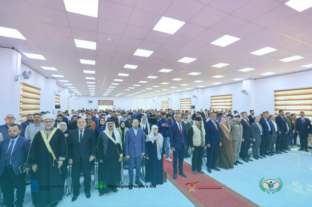 اللجنة الفرعية عن غرب وجنوب قضاء الموصل تشارك في مؤتمر “حياتك تهمنا” لتعزيز الوعي المجتمعي