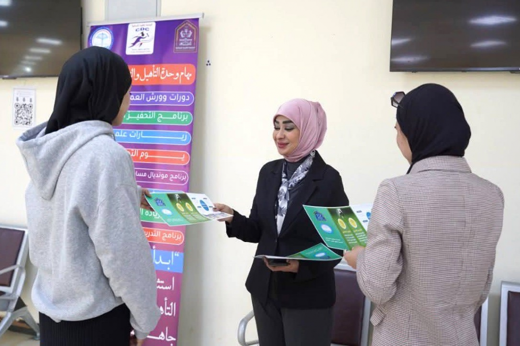 اللجنة الفرعية في محافظة كركوك تنفّذ نشاطاً توعوياً بالملصقات 
