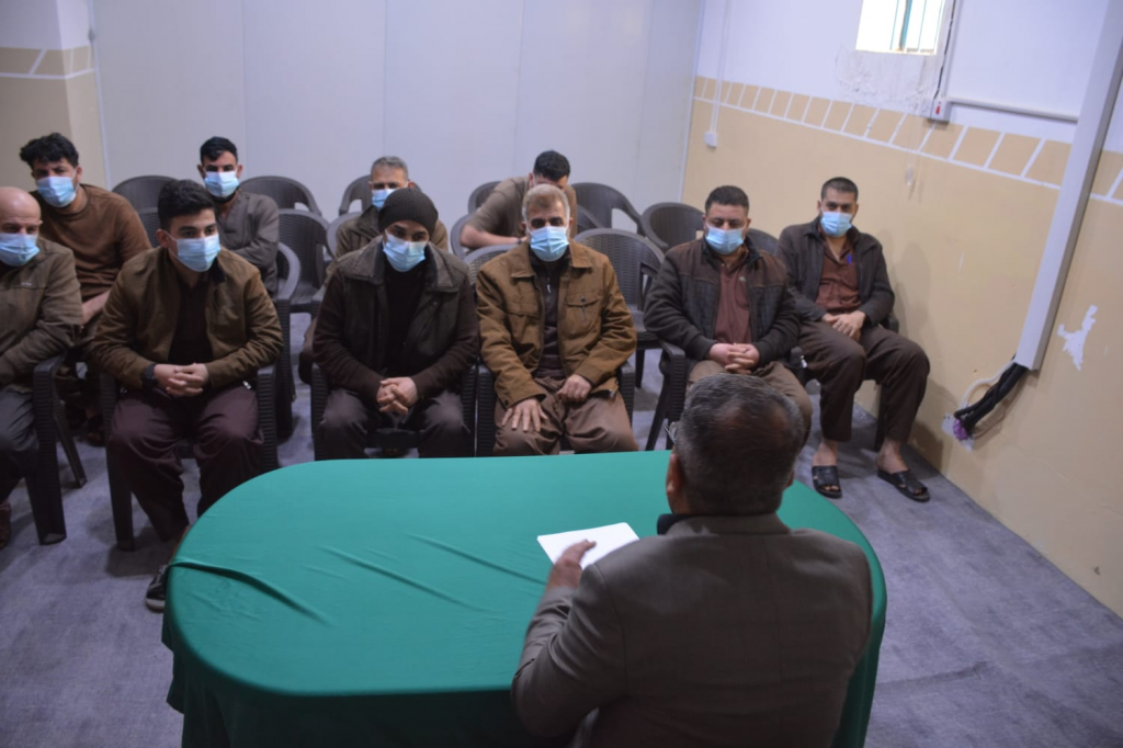 اللجنة الفرعية في دائرة الإصلاح العراقية تواصل برامجها التوعوية في سجن سوسة المركزي لتعزيز الوعي الفكري