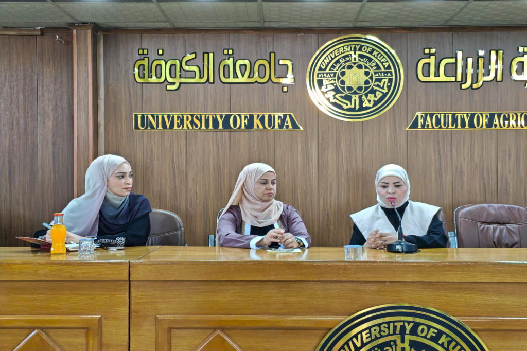 اللجنة الفرعية في محافظة النجف الأشرف تنسّق ورشتين توعويتين في جامعة الكوفة حول التطرف والابتزاز الإلكتروني