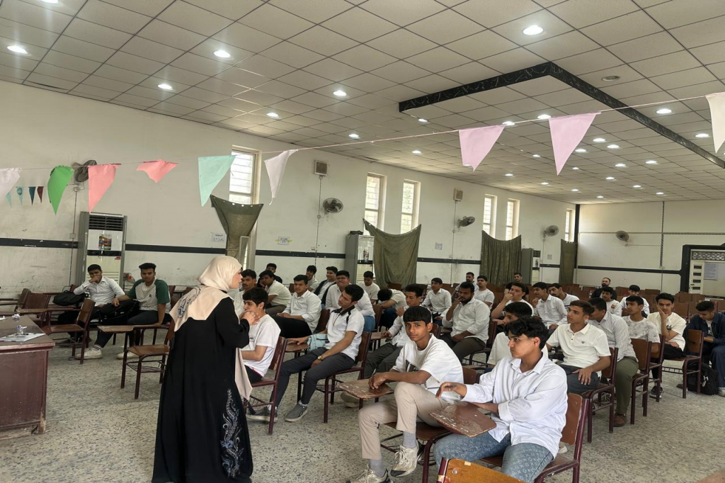 اللجنة الفرعية في محافظة النجف الأشرف تنسّق ورشة توعوية لبناء جيل واعٍ بعيد عن التطرف الفكري