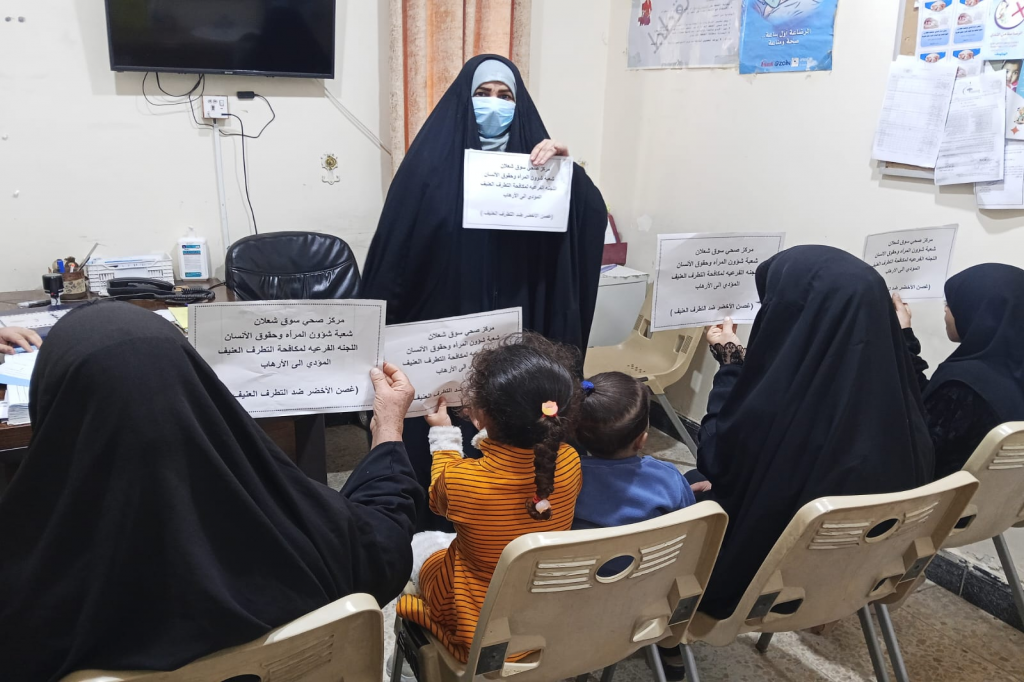 اللجنة الفرعية في محافظة النجف الأشرف تنسّق محاضرة توعوية لتعزيز دور الأسرة في مكافحة التطرف العنيف