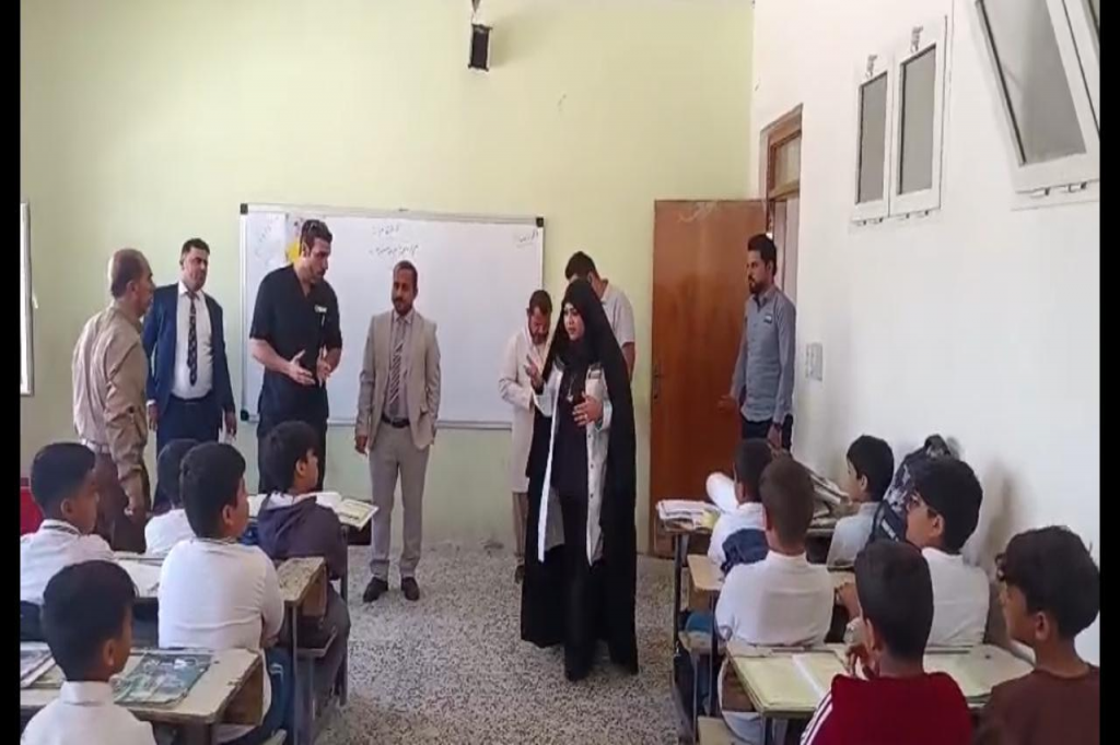 اللجنة الفرعية في محافظة النجف الاشرف تنفذ ورشة توعوية لتعزيز الوعي لدى الطلبة