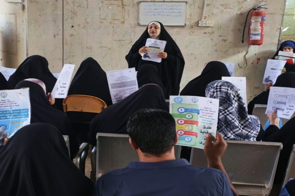 اللجنة الفرعية في محافظة النجف الأشرف تنفذ محاضرة توعوية حول دور الأسرة والمؤسسات في مكافحة التطرف العنيف