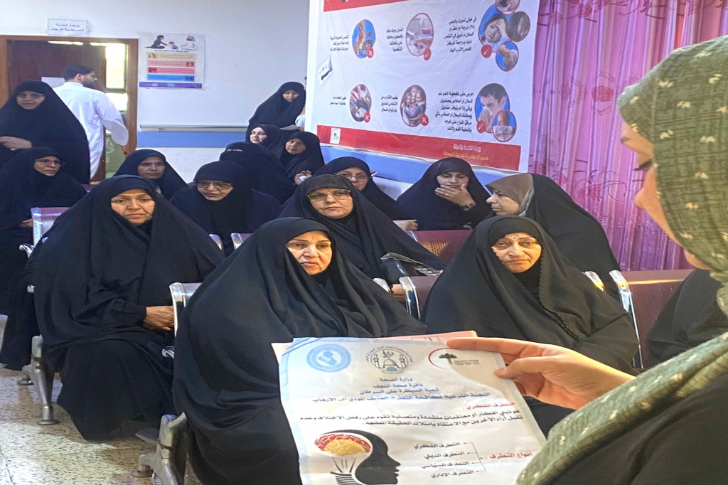 اللجنة الفرعية في محافظة النجف الأشرف تنظم ورشة توعوية بعنوان “معاً نكافح التطرف الفكري”