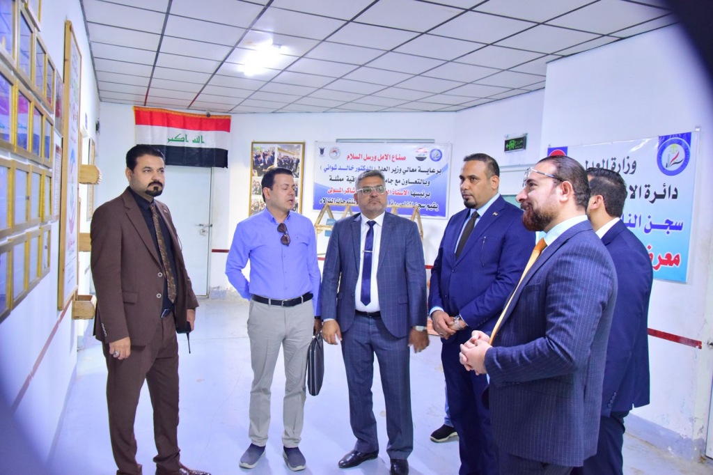 اللجنة الفرعية في ذي قار تنفذ برنامجاً لإعادة التأهيل الفكري داخل سجن الناصرية المركزي