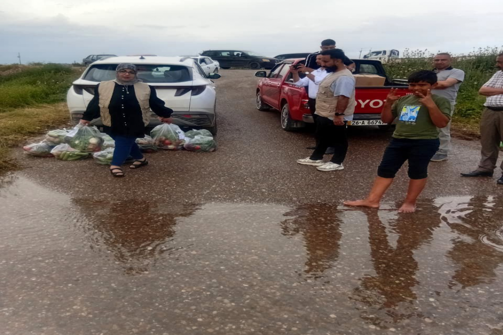 اللجنة الفرعية في صلاح الدين تستجيب للعوائل المتضررة من فيضان النهر وتنفذ حملة إغاثية عاجلة