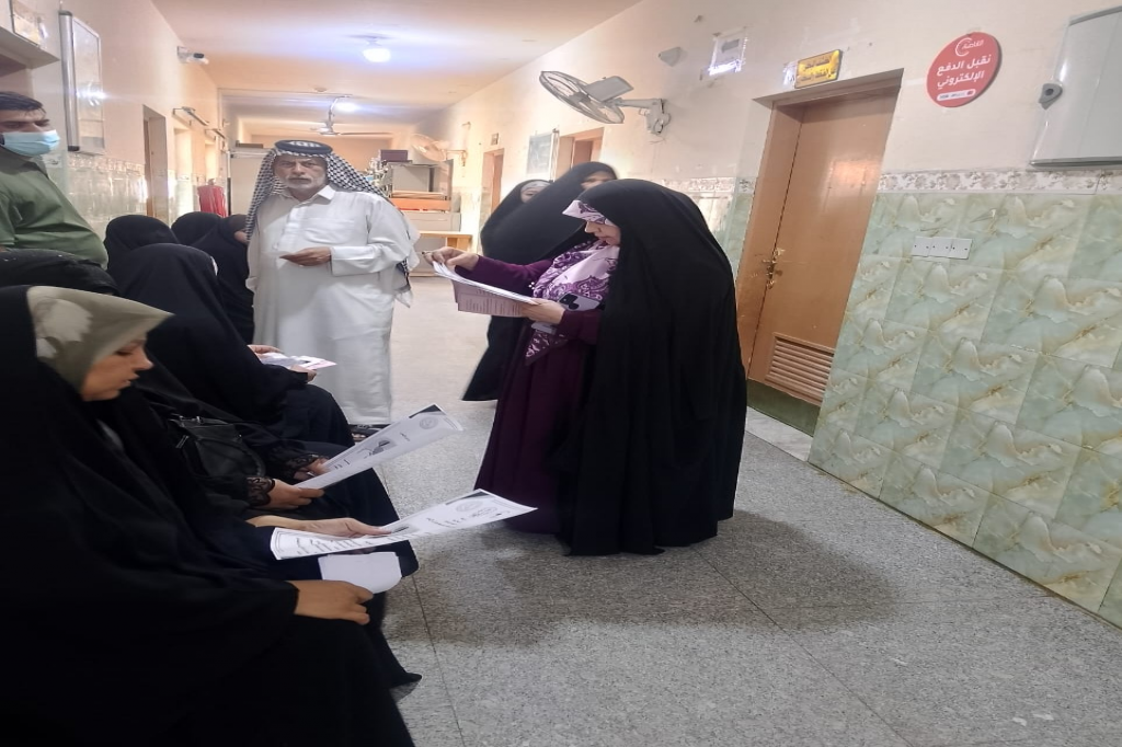 اللجنة الفرعية في محافظة النجف تنظم ورشة توعوية حول آثار التطرف الفكري على المجتمع