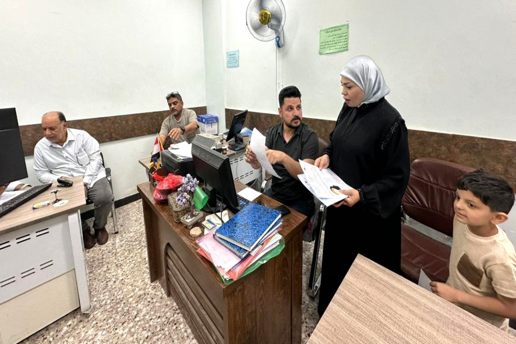 اللجنة الفرعية في محافظة النجف تنفذ فعالية توعوية لنشر ثقافة السلام والتسامح