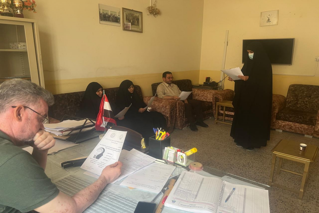 اللجنة الفرعية في محافظة النجف تنظم ورشة توعوية حول تفكيك خطاب التطرف العنيف
