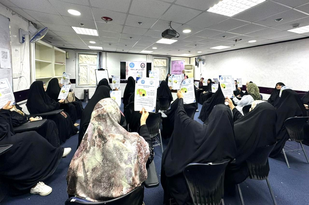 اللجنة الفرعية في محافظة النجف تنفذ فعاليات توعوية لنشر ثقافة الاعتدال ومواجهة التطرف العنيف