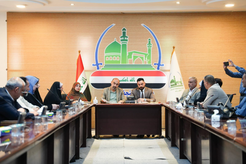 اللجنة الفرعية في محافظة النجف تنظم جلسة حوارية حول مخاطر التطرف ودور منظمات المجتمع المدني
