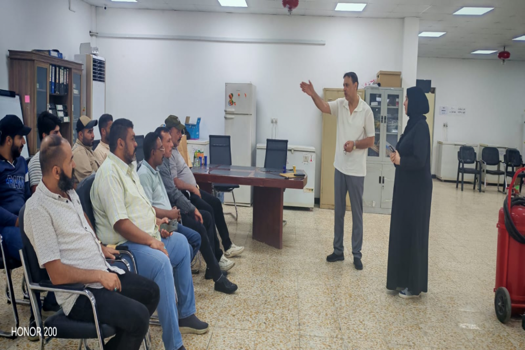 اللجنة الفرعية في محافظة البصرة تنظم حفلاً بمناسبة عيد العمال لتعزيز روح الانتماء