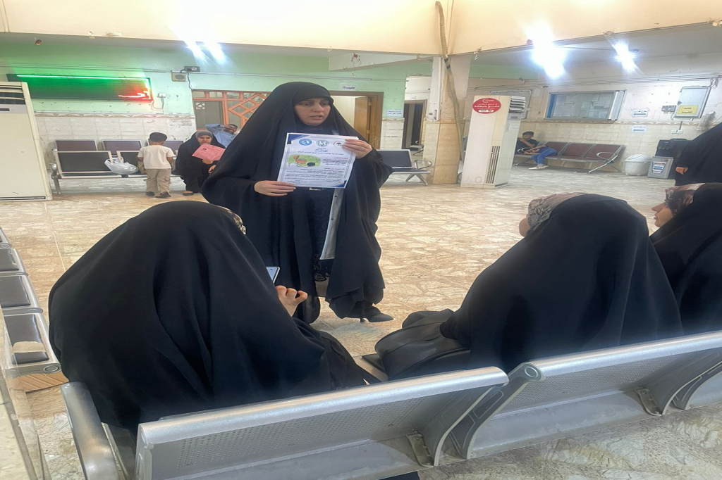 اللجنة الفرعية في محافظة النجف الأشرف تنظم ورشة توعوية بعنوان “معاً نكافح التطرف”