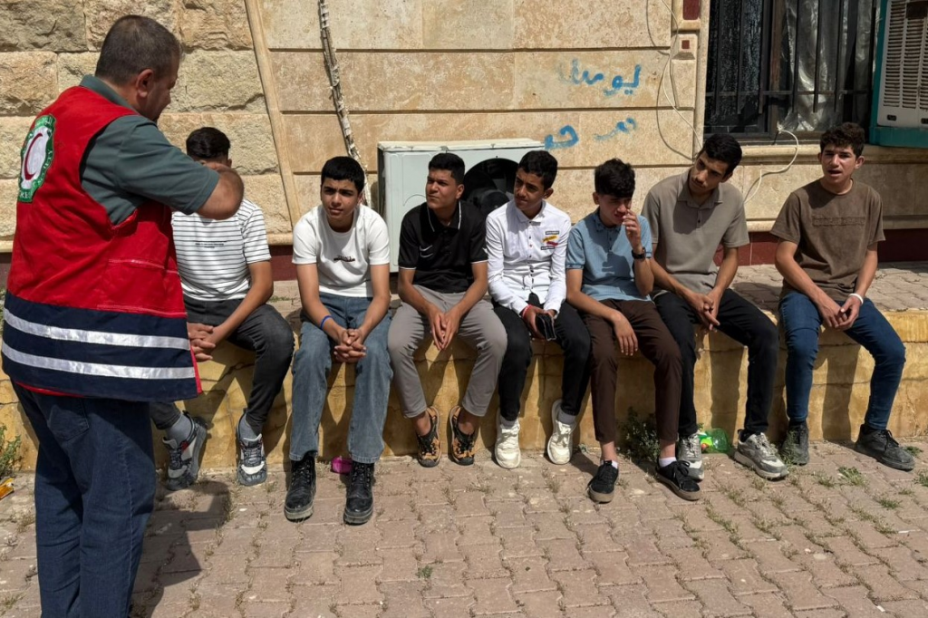 اللجنة الفرعية في محافظة صلاح الدين تنفذ نشاطاً توعوياً للشباب حول مخاطر التطرف الفكري
