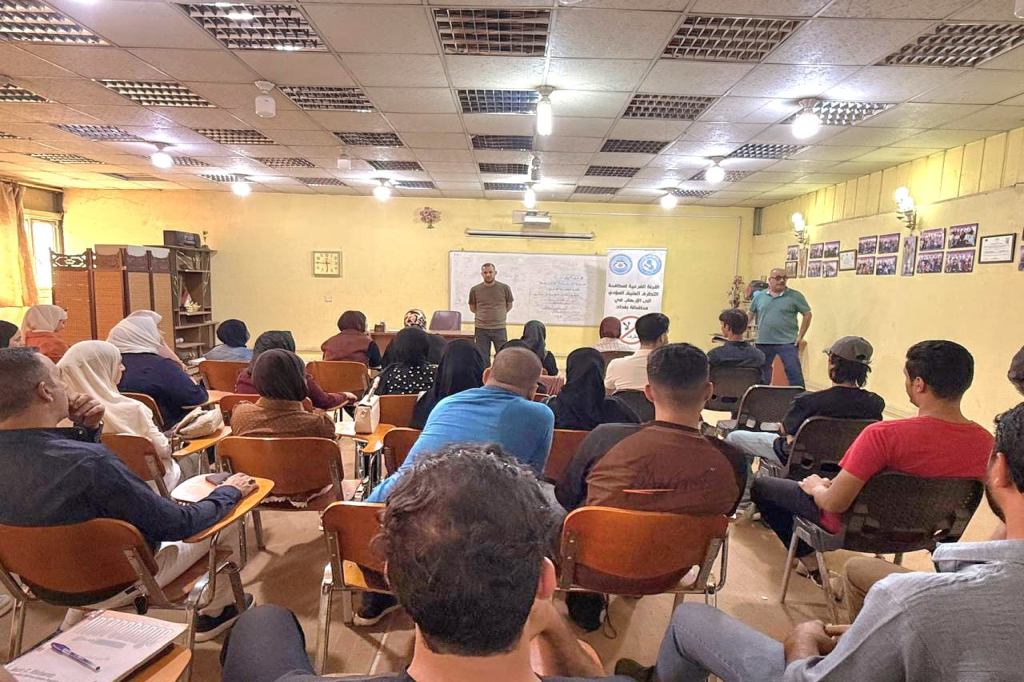 اللجنة الفرعية في محافظة بغداد تنظم محاضرة توعوية حول مخاطر التطرف