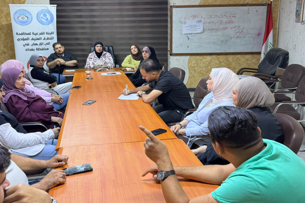 اللجنة الفرعية في محافظة بغداد تنظم ندوة توعوية لتحصين الفتيات من التطرف الرقمي